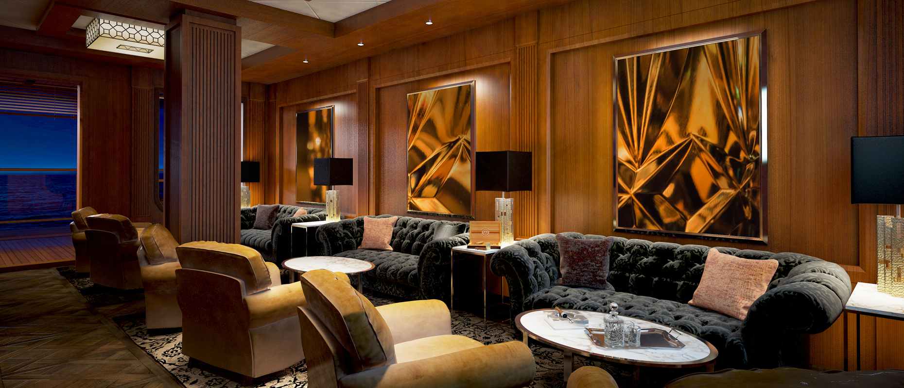 Norwegian Cruise Line Norwegian Bliss Humidor Cigar Lounge 1.jpg